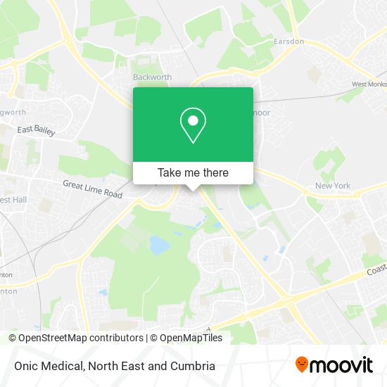 Onic Medical map