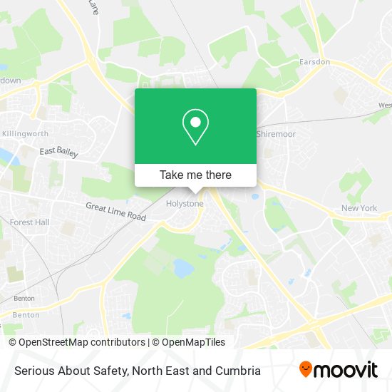 Serious About Safety map