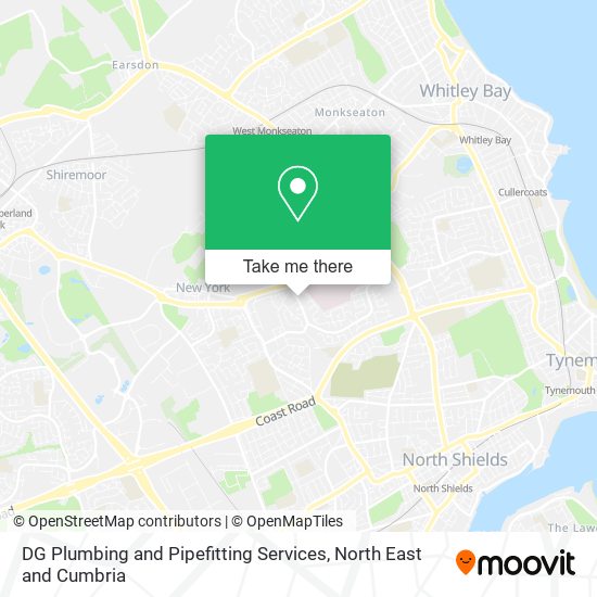 DG Plumbing and Pipefitting Services map