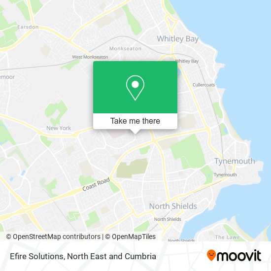 Efire Solutions map