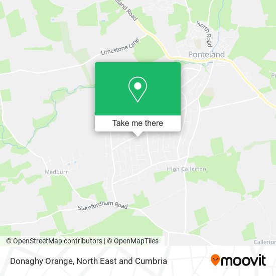 Donaghy Orange map