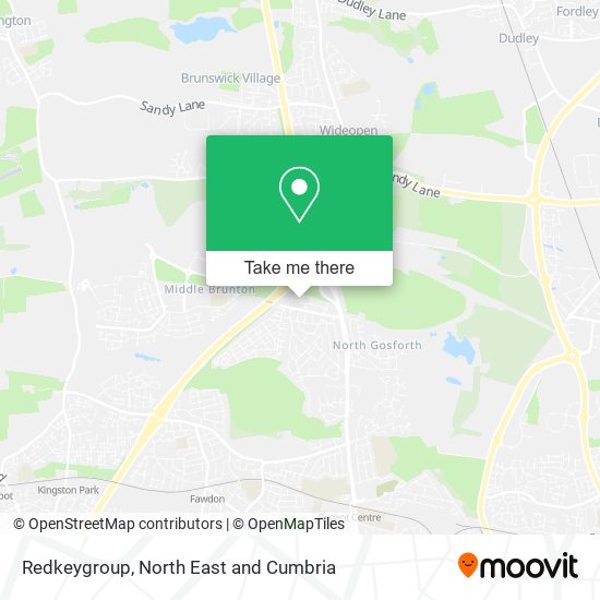 Redkeygroup map