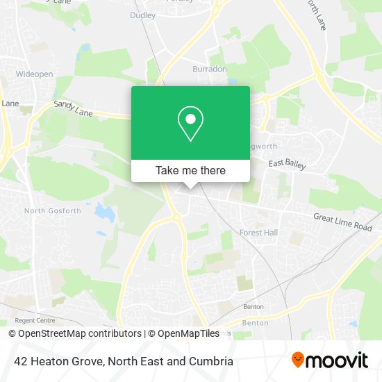 42 Heaton Grove map
