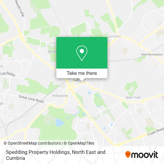 Spedding Property Holdings map