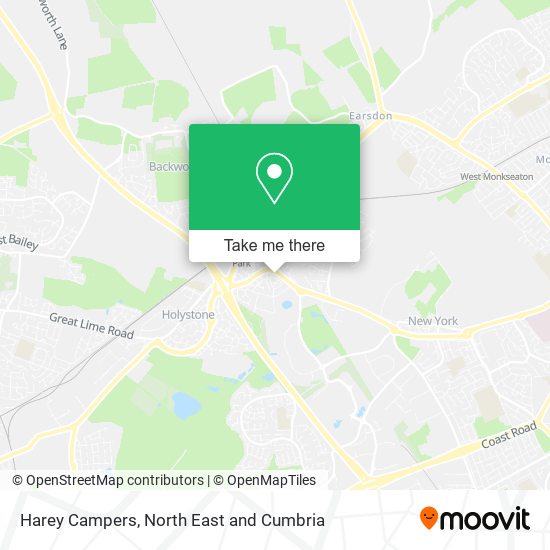 Harey Campers map