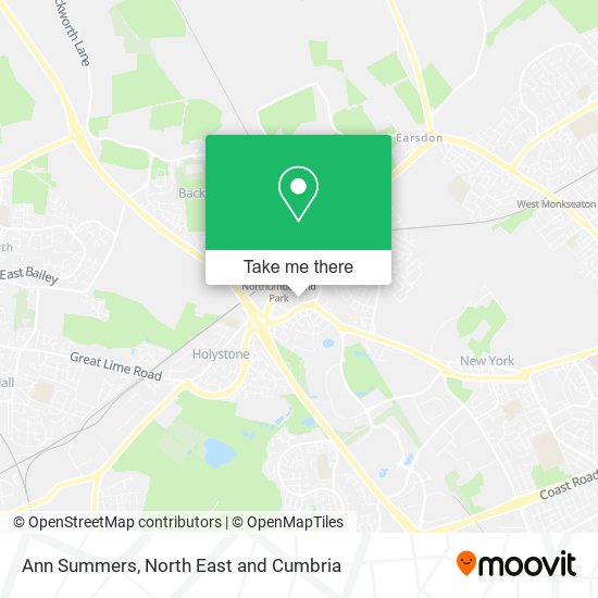 Ann Summers map