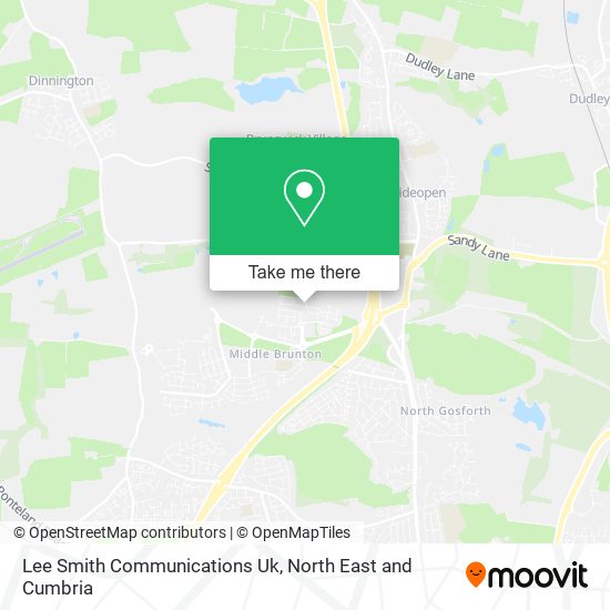Lee Smith Communications Uk map