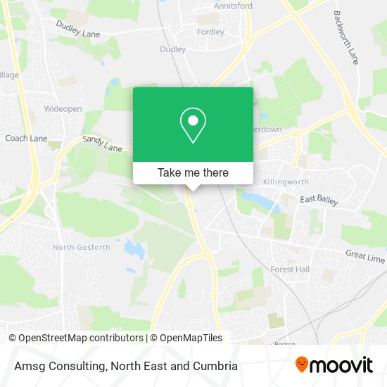 Amsg Consulting map