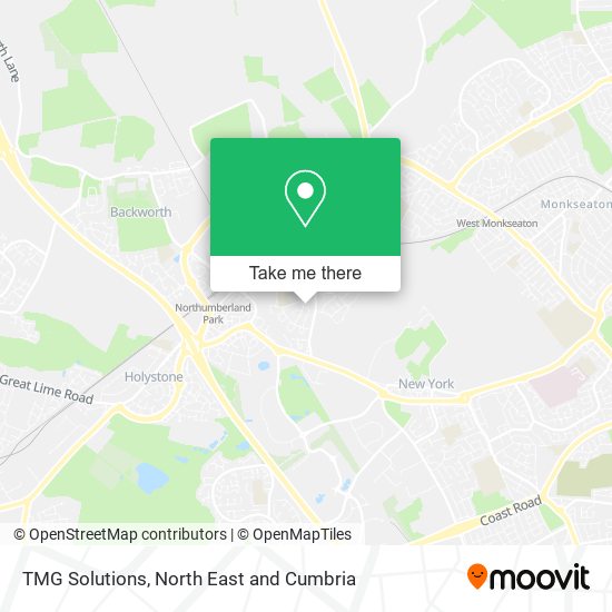 TMG Solutions map