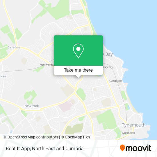 Beat It App map