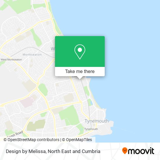 Design by Melissa map