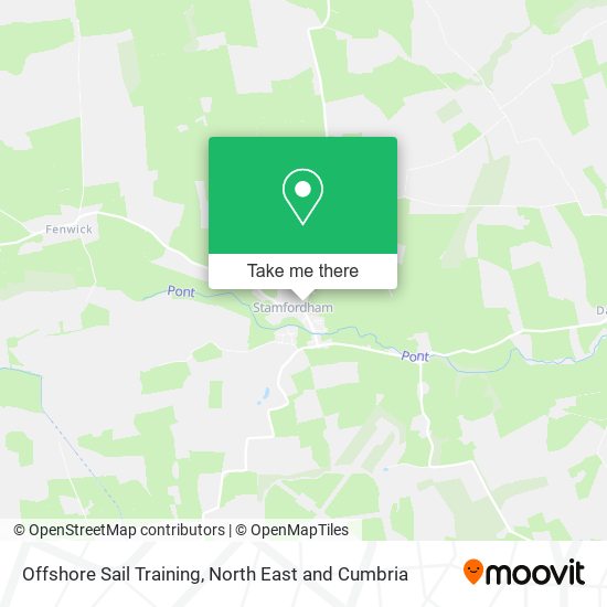 Offshore Sail Training map