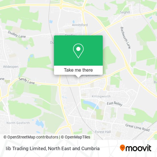 Iib Trading Limited map