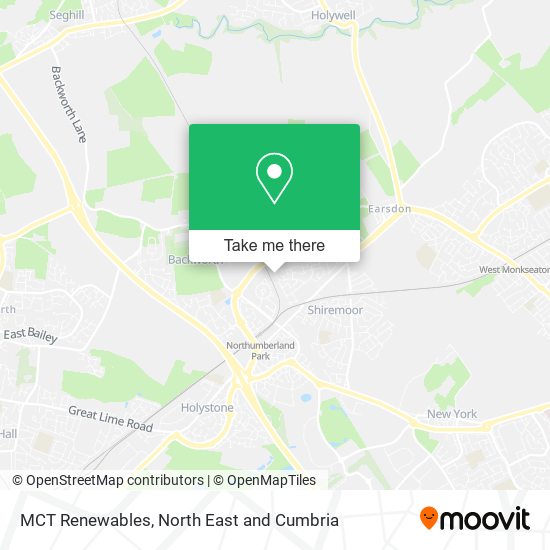 MCT Renewables map
