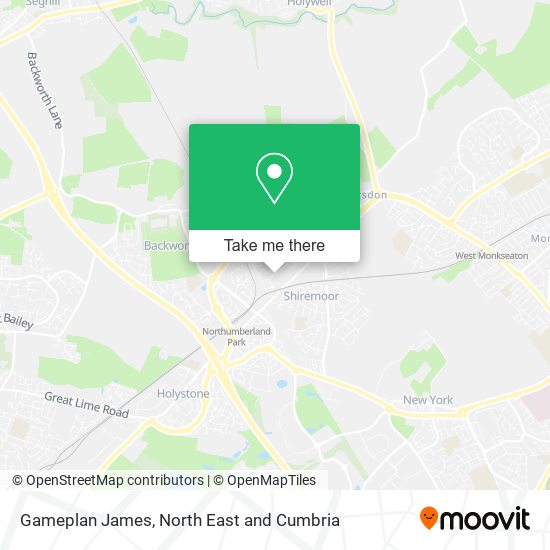 Gameplan James map