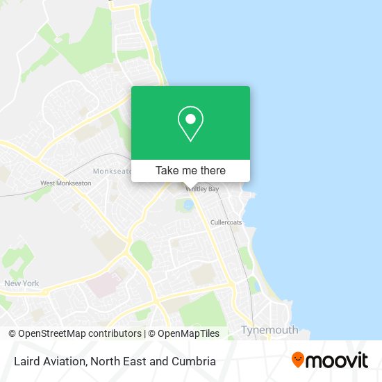 Laird Aviation map