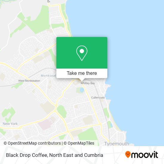 Black Drop Coffee map