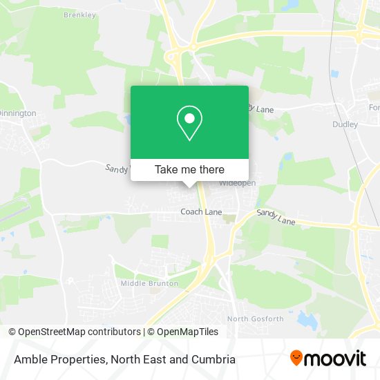 Amble Properties map