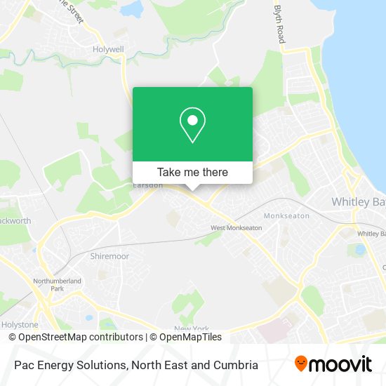 Pac Energy Solutions map