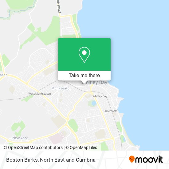 Boston Barks map