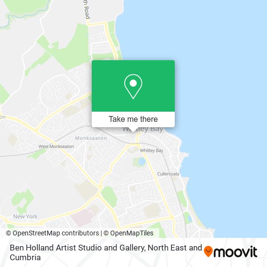 Ben Holland Artist Studio and Gallery map