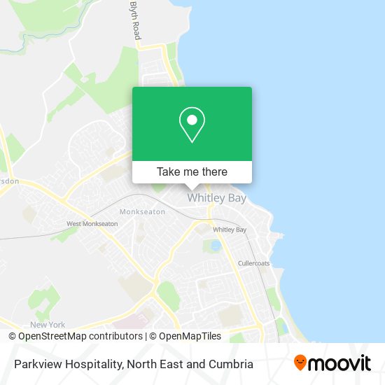 Parkview Hospitality map