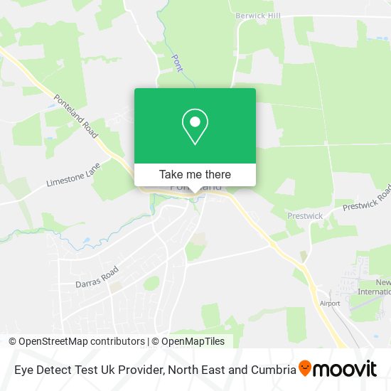 Eye Detect Test Uk Provider map