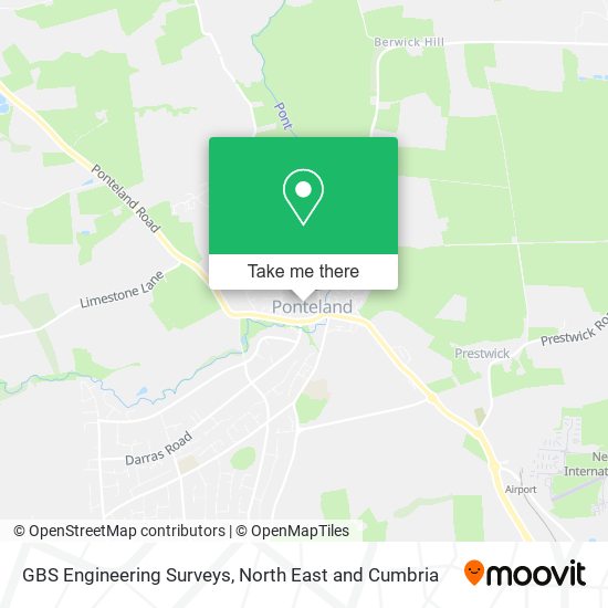 GBS Engineering Surveys map