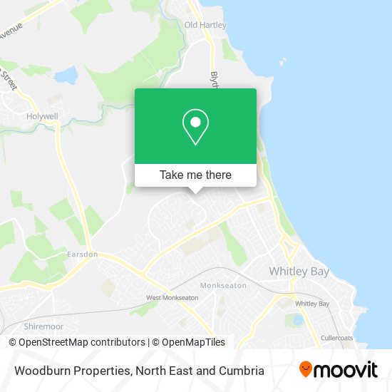 Woodburn Properties map