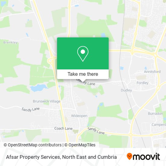 Afsar Property Services map
