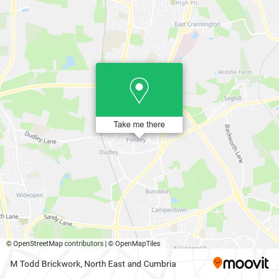 M Todd Brickwork map