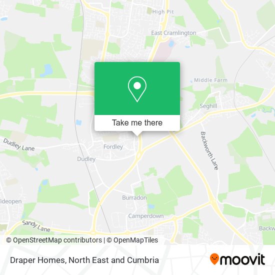 Draper Homes map