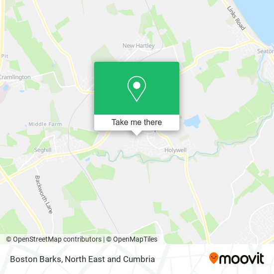 Boston Barks map