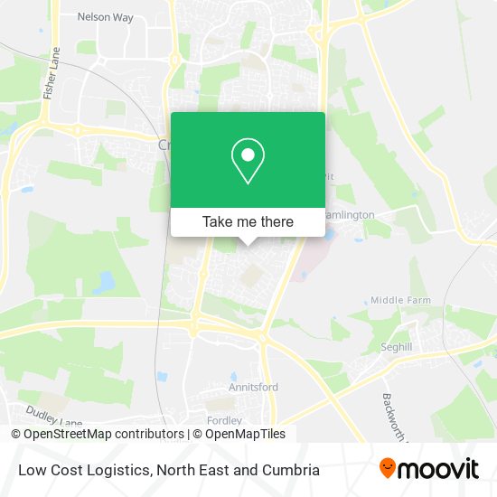 Low Cost Logistics map