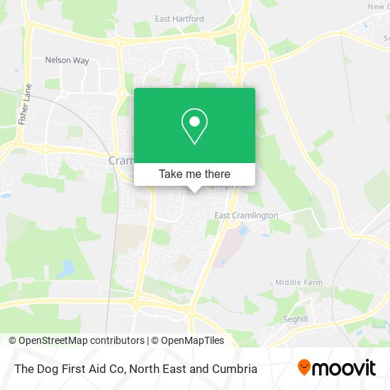 The Dog First Aid Co map