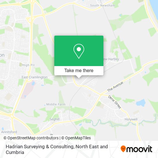 Hadrian Surveying & Consulting map
