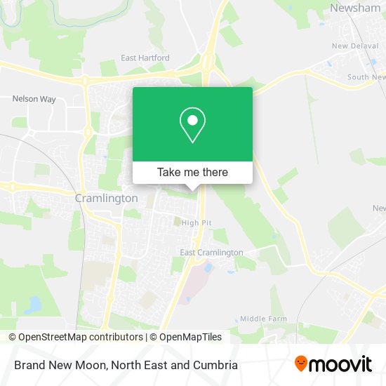 Brand New Moon map