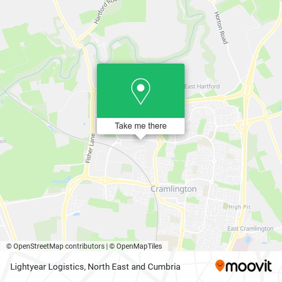 Lightyear Logistics map