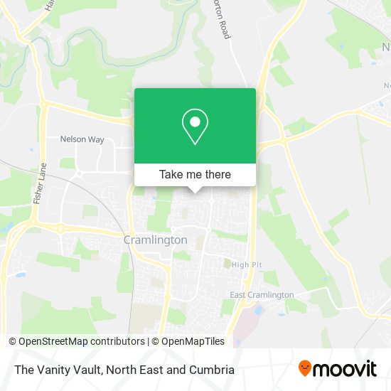 The Vanity Vault map