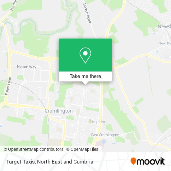 Target Taxis map