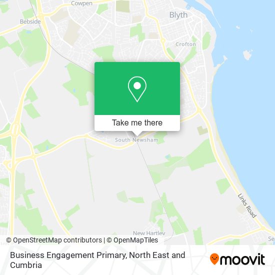 Business Engagement Primary map
