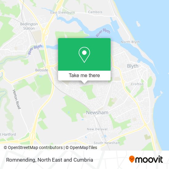 Romnending map