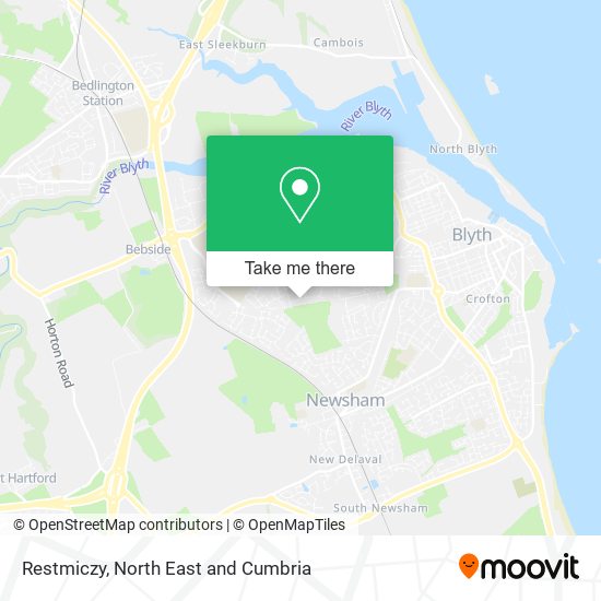 Restmiczy map