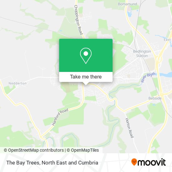 The Bay Trees map