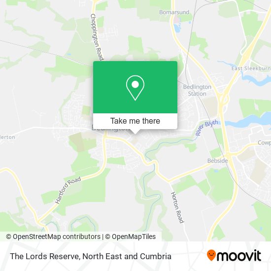 The Lords Reserve map