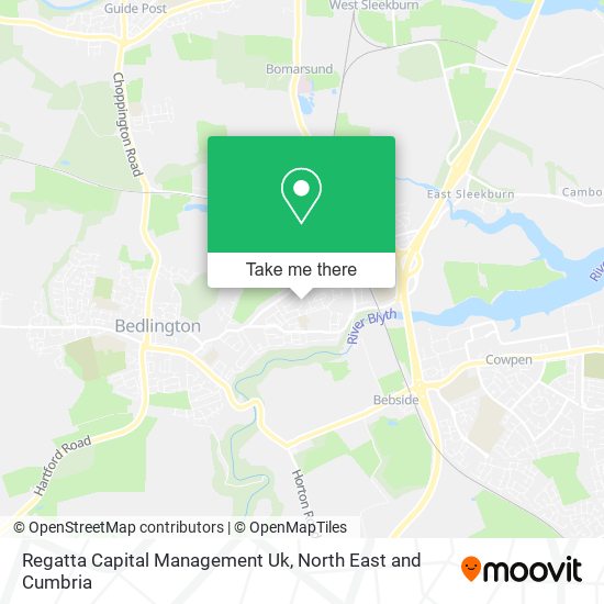 Regatta Capital Management Uk map