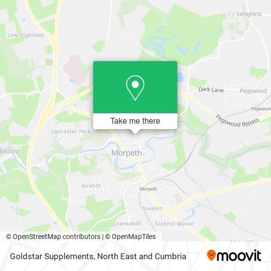 Goldstar Supplements map