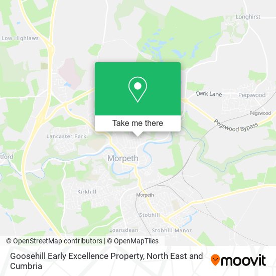 Goosehill Early Excellence Property map