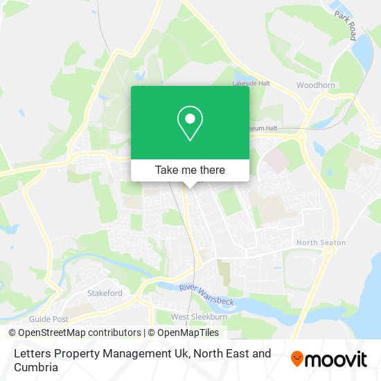 Letters Property Management Uk map
