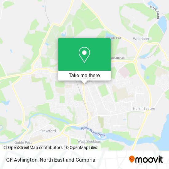 GF Ashington map